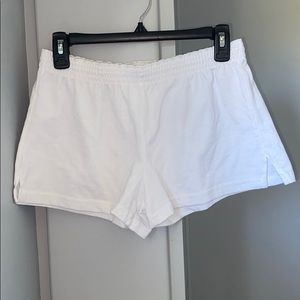 White Soffe shorts
